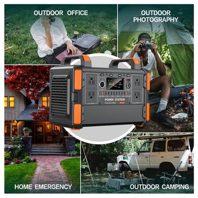 Solar Generator200w 300w 600w 1200w 2500w Outdoor Bank Portable Solar Lifepo4 Portable Power Station